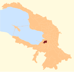 Narvsky Municipal Okrug on the 2006 map of St. Petersburg