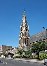 The tower and spire