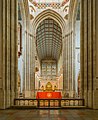 The view from the nave to the sanctuary