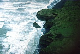 Taranaki coast near Patea