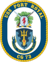 Badge de l'USS Port Royal.