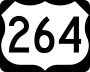 U.S. Highway 264 marker