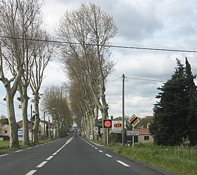 Entrée du village