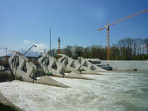 Wasserkraftwerk Sohlstufe Salzach, Salzburg