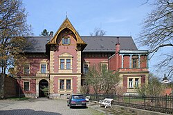 Blaschkova vila, sídlo Podještědského muzea v Českém Dubu