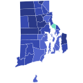 2016 Rhode Island Republican presidential primary by town