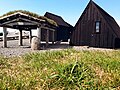 A boathouse and a drying shed