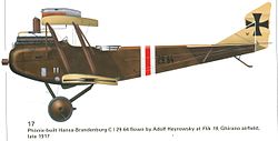 Adolf Heyrowsky által repült C.I-es (1917)
