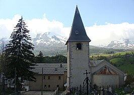 De kerk van Agnières-en-Dévoluy
