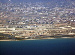 Skyline of El Prat de Llobregat