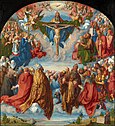 Adoration of the Trinity (Landauer Altar), 1511, oil on poplar, 135 × 123.4 cm, Kunsthistorisches Museum (GG 838)