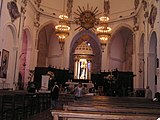 Altar der Kathedrale in der Stadt Ibiza