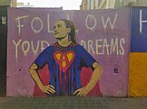 TVBoy mural of footballer Alexia Putellas