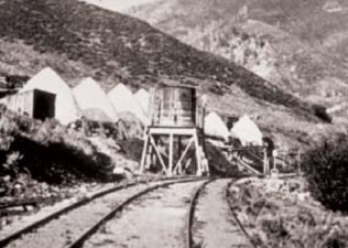 Hütte bei Tibble Fork