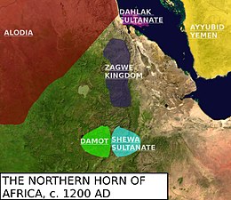 Sultanato di Dahlak - Localizzazione