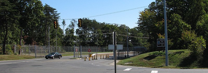 Panoramic view of Aerospace Data Facility East