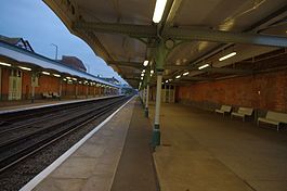 Bexhill railway station Platform 2 Looking South.jpg