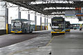 Ventura buses at the bus interchange, January 2013