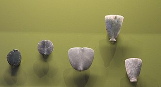 « Perles-papillons », Abu Hureyra. Ashmolean Museum.