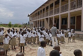 Une école primaire au Burundi.