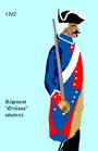 régiment d’Orléans de 1767 à 1776