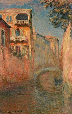 Der Rio della Salute (W 1763) (Claude Monet)