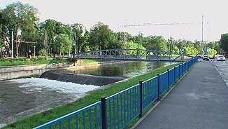 Quellfluss Someșul Mic in Cluj-Napoca