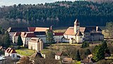 Vue du collège et de la chapelle Saint-Augustin