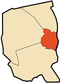 Location of In Amenas commune within Illizi Province