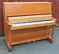 Danemann School Piano in Oak Case