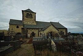 The church in Dauzat-sur-Vodable