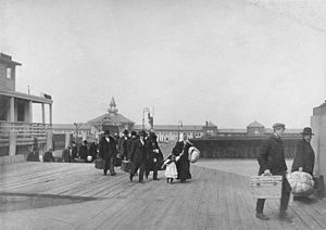 Immigrants Landing at Ellis Island
