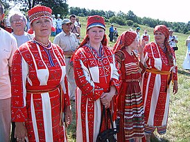 Эрзянкі Пензенскай вобласці на свяце «Раськень Озкс»