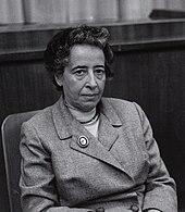 Portrait photographique de Hannah Arendt