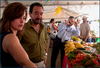 FNS and Puerto Rico representatives inspect a marketplace in San Juan