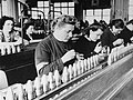 Foreign workers from Stadelheim Prison work in a factory owned by the AGFA camera company