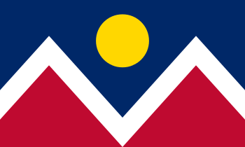 The flag of the City and County of Denver sinc...