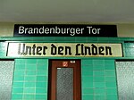 Signboards with new and old station names (S-Bahn)