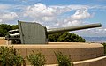 Cañón Vickers de 152,4/50 mm modelo 1923. Castillo de Montjuic.