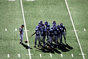 The New York Giants in a December 2008 game ag...