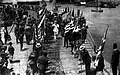 Greek and American troops landing at Bandirma (Panormos).