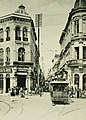 Rua de S. Bento fototipia, Guilherme Gaensly, início do século XX
