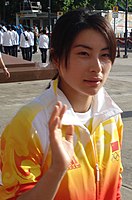 הקופצת למים גואו ג'ינגג'ינג, שזכתה בשש מדליות אולימפיות, בהן ארבע מדליות זהב, בין 2000 ל-2008