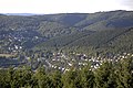 Aussicht vom Ottoturm auf Kirchen