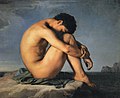 Hippolyte Flandrin - Young Man by the Sea - WGA07905.jpg