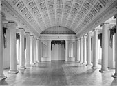 Neoclassicist ballroom, added between 1816 and 1820