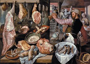 Joachim Beuckelaer, Macelleria, 1568, Napoli, Museo di Capodimonte