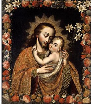 Saint Joseph and the Child Jesus