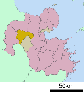 玖珠町位置図