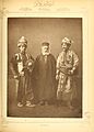 1. Armenian priest from Akhtamar 2. Kurdish horseman from Hakkâri 3. Kurdish piade (foot soldier) from Hakkâri